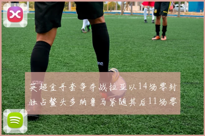 英超金手套争夺战拉亚以14场零封独占鳌头多纳鲁马紧随其后11场零封